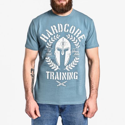 Футболка Hardcore Training Helmet Blue Turquoise