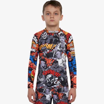 Детский рашгард Hardcore Training Comics LS