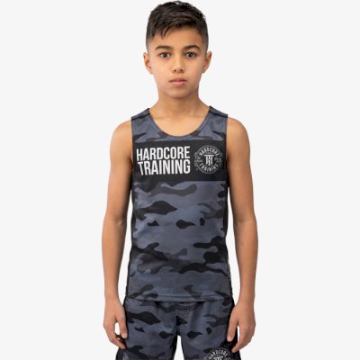 Детская тренировочная майка Hardcore Training Night Camo