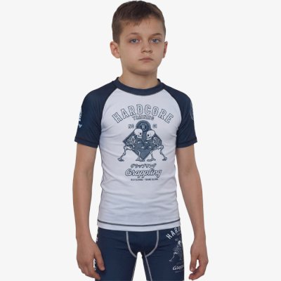 Детский рашгард Hardcore Training No-Gi Grappling SS
