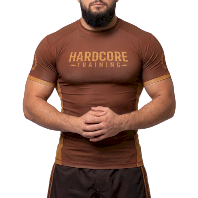 Рашгард Hardcore Training NeoComp Brown