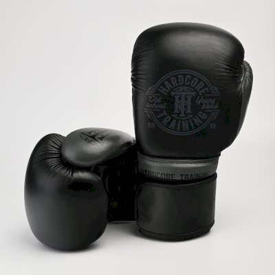 Боксерские перчатки Hardcore Training Premium Black/Gray