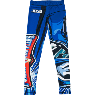 Детские компрессионные штаны Jitsu Power Grapplers