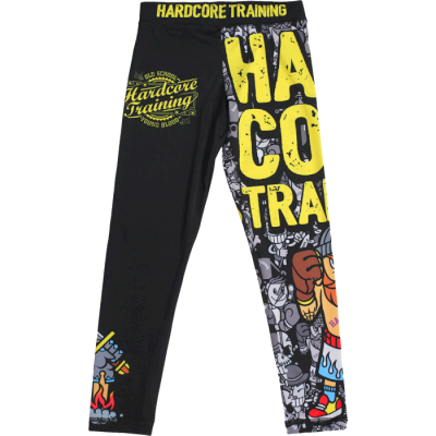 Детские компрессионные штаны Hardcore Training Doodles