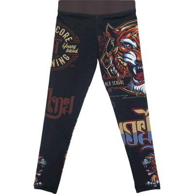 Детские компрессионные штаны Hardcore Training Tiger