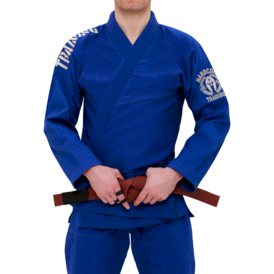 Кимоно для БЖЖ Hardcore Training Helmet Blue