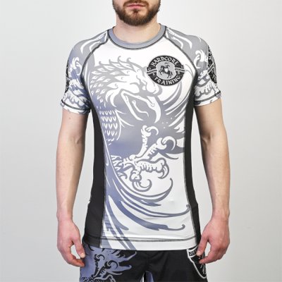 Рашгард Hardcore Training Heraldry White SS