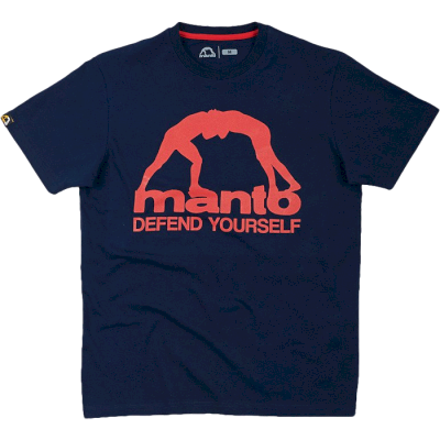Футболка Manto Defend Youself Navy Blue