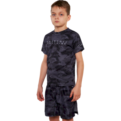 Детская тренировочная футболка Hardcore Training Hexagon Camo