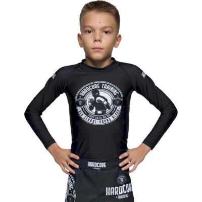 Детский рашгард Hardcore Training Round LS