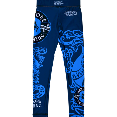 Детские компрессионные штаны Hardcore Training Heraldry Blue