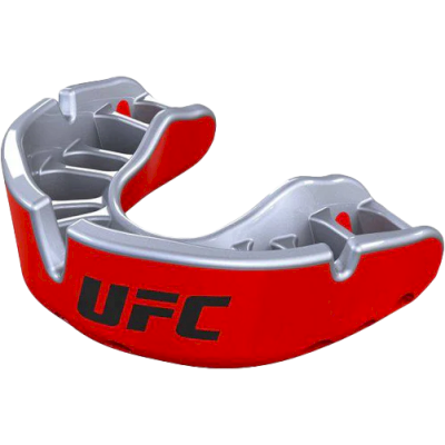 Детская капа UFC Opro Gold Level UFC Red/Silver