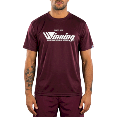 Тренировочная футболка Winning бордовая