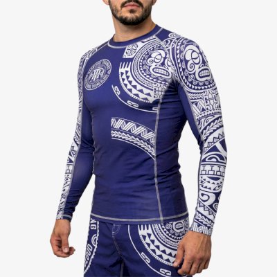 Рашгард Hardcore Training Ta Moko Purple