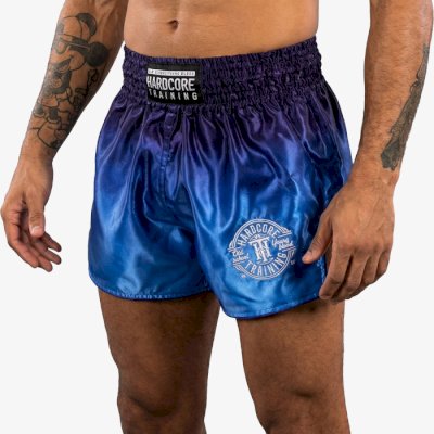 Шорты для тайского бокса Hardcore Training Gradient Blue