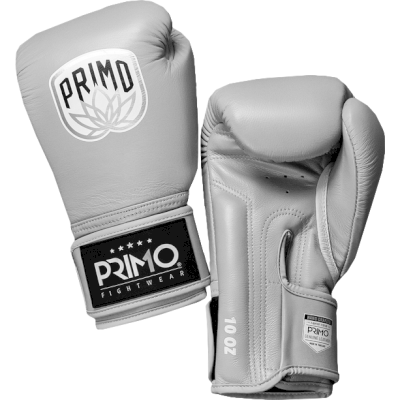 Боксерские перчатки Primo Emblem II Mercury серые