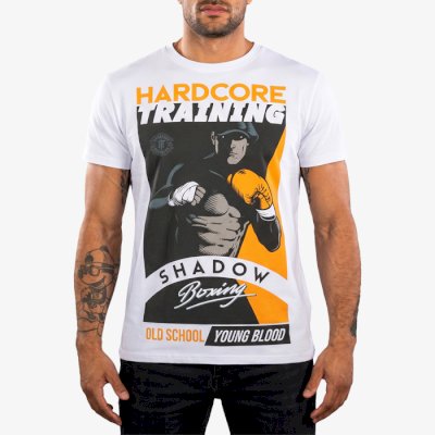 Футболка Hardcore Training Shadow Boxing White