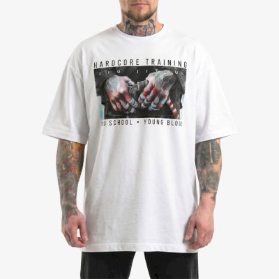 Футболка Hardcore Training Triumph White Oversized Fit