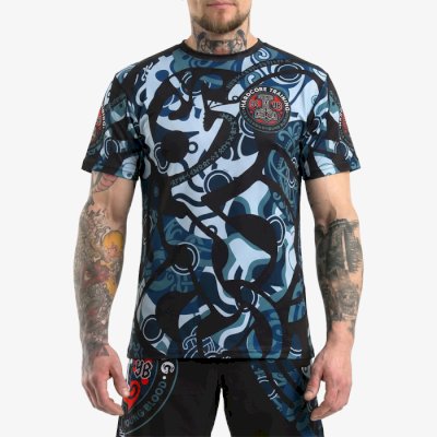 Тренировочная футболка Hardcore Training Nordic Ornament Black/Gray