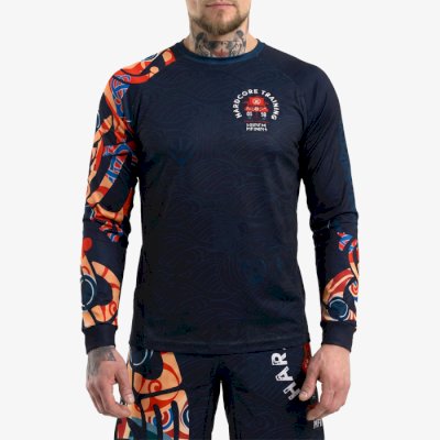 Тренировочный лонгслив Hardcore Training Nordic Pattern Multicolor