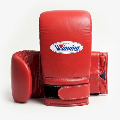 Снарядные боксерские перчатки Winning SB-3000 красные