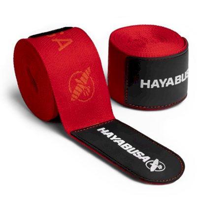 Боксерские бинты Hayabusa Deluxe Hand Wraps красные 4,5 м