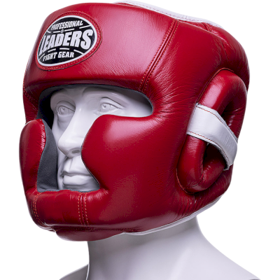 Боксерский шлем Leaders LS Full Face LS3SHGFF RD/WH
