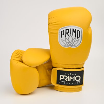 Боксерские перчатки Primo Emblem II Shaolin Yellow