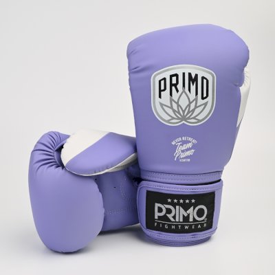 Боксерские перчатки Primo Emblem II Semi Leather Purple