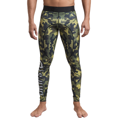 Компрессионные штаны Gr1ps Woodland Camo
