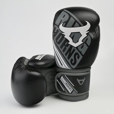 Боксерские перчатки Ringhorns Nitro Black/Grey