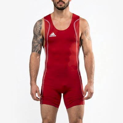 Трико для борьбы Adidas W8 красное