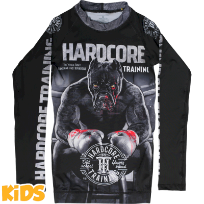 Детский рашгард Hardcore Training х Ground Shark The Moment of Truth