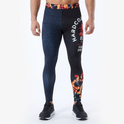 Компрессионные штаны Hardcore Training Nordic Nordic Pattern Multicolor