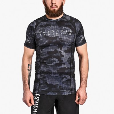 Рашгард Hardcore Training Hexagon Camo SS
