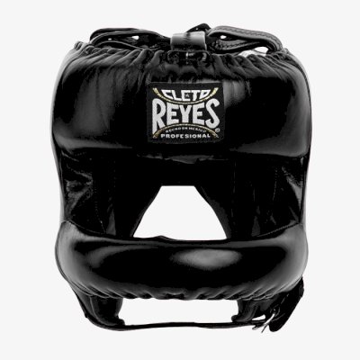 Бамперный боксерский шлем Cleto Reyes E387 черный