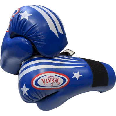 Перчатки для тхэквондо ITF/GTF и кикбоксинга Danata Star DAS-821 Blue