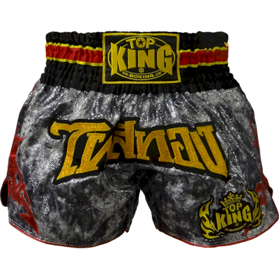 Тайские шорты Top King Boxing Silver