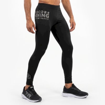 Компрессионные штаны Hardcore Training Burning Black