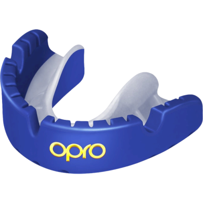 Боксерская капа для брекетов Opro Gold Blue