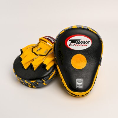Тренерские лапы Twins Special PML10 Black/Yellow