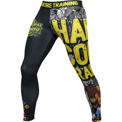 Компрессионные штаны Hardcore Training Doodles