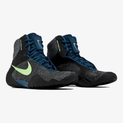 Борцовки Nike Tawa серый/черный/неоновый