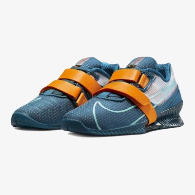Штангетки Nike Romaleos 4 Светло-голубые