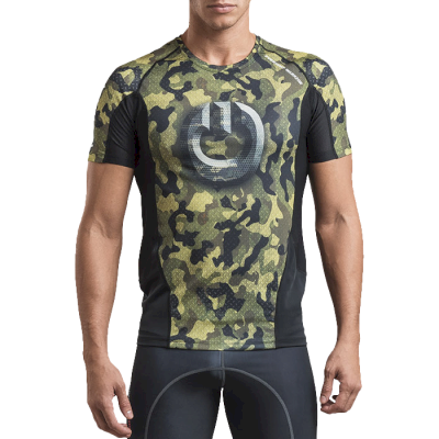 Рашгард Gr1ps Armadura 2.0 Woodland Camo SS