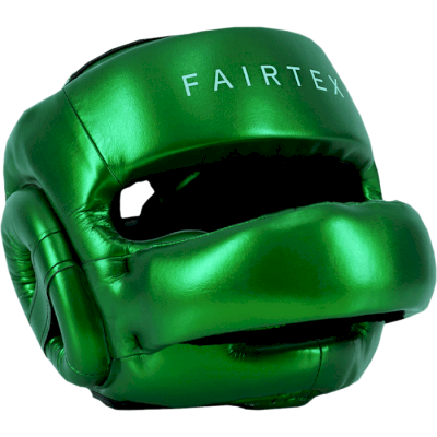 Бамперный шлем Fairtex HG17 Pro Green