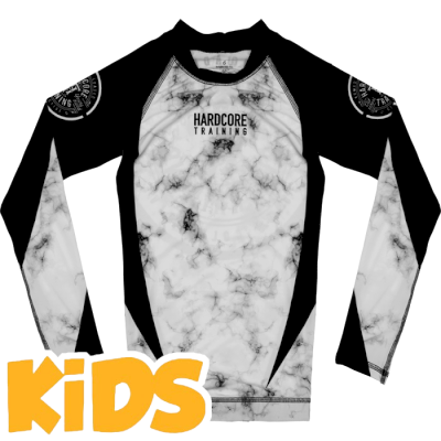 Детский рашгард Hardcore Training Camo Marble LS