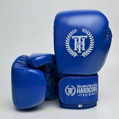 Боксерские перчатки Hardcore Training Base PU Blue