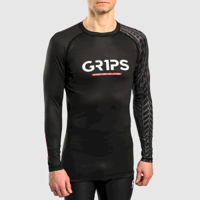 Рашгард Gr1ps Primero Tribe черный
