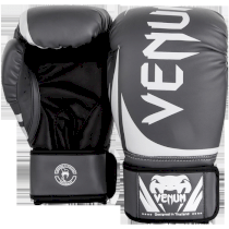 Перчатки для бокса Venum Challenger 2.0 Grey/White-Black